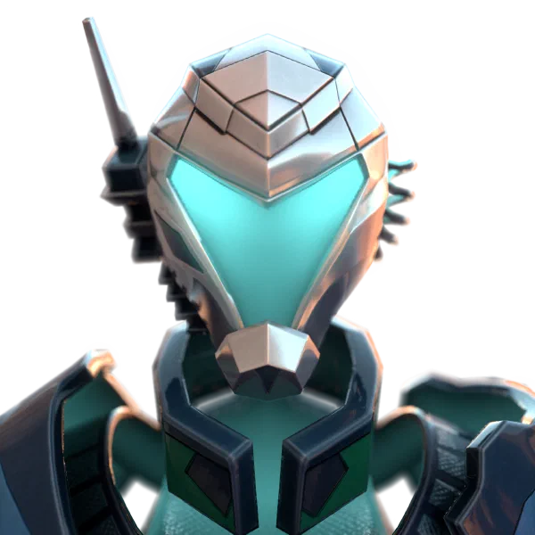 Portrait of the Blaston character, Octo Agent
