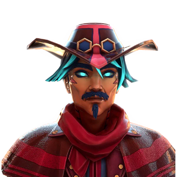 Portrait of the Blaston character, Taylock.